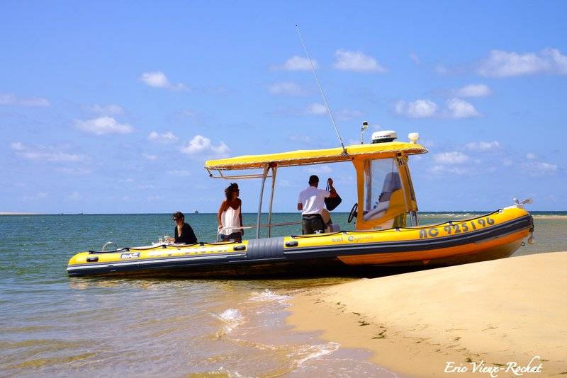 Le bateau jaune - Bateau privatisé sur le bassin d'Arcachon