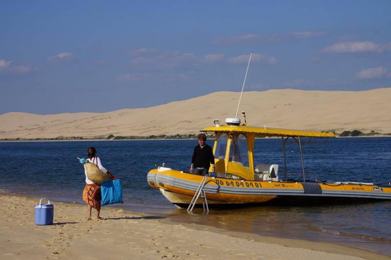 Croisière en bateau taxi sur le bassin d'Arcachon
