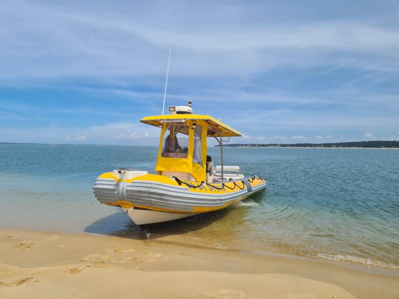 Location de bateau avec skipper au Cap Ferret