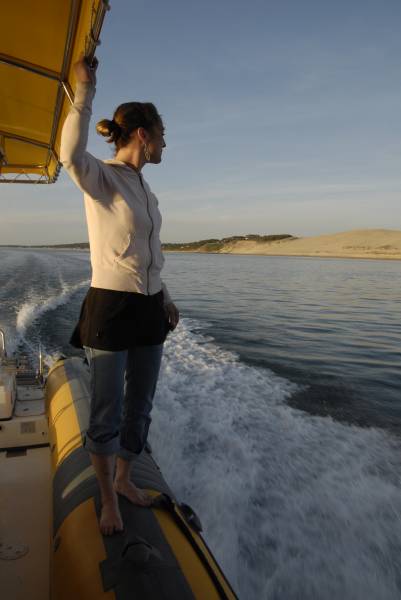 Dune du Pilat en bateau taxi privé