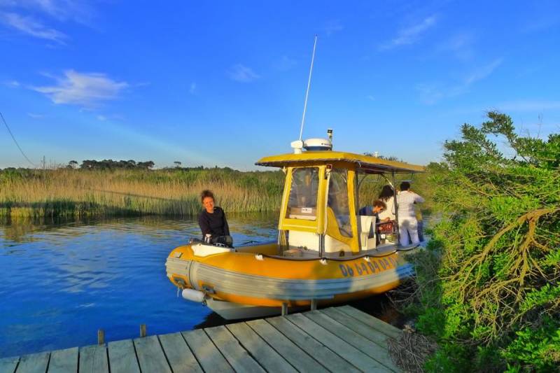 Excursion bateau sur la Leyre