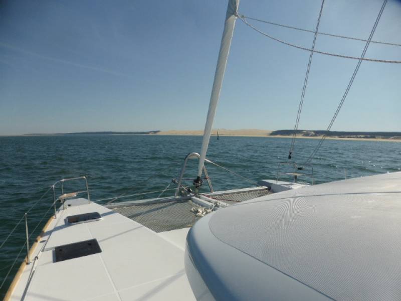 Location d'un catamaran Lagoon 52 S - Arcachon 