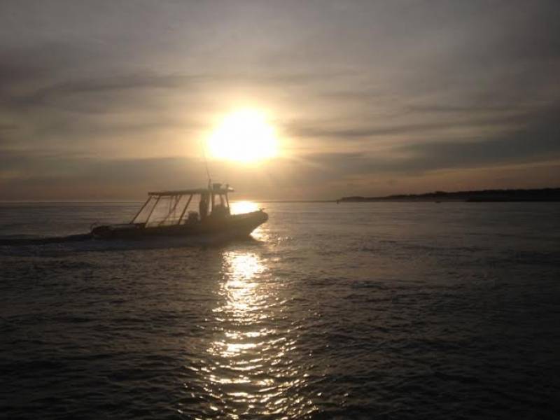 Traverser le bassin en bateau de nuit - bassin darcachon