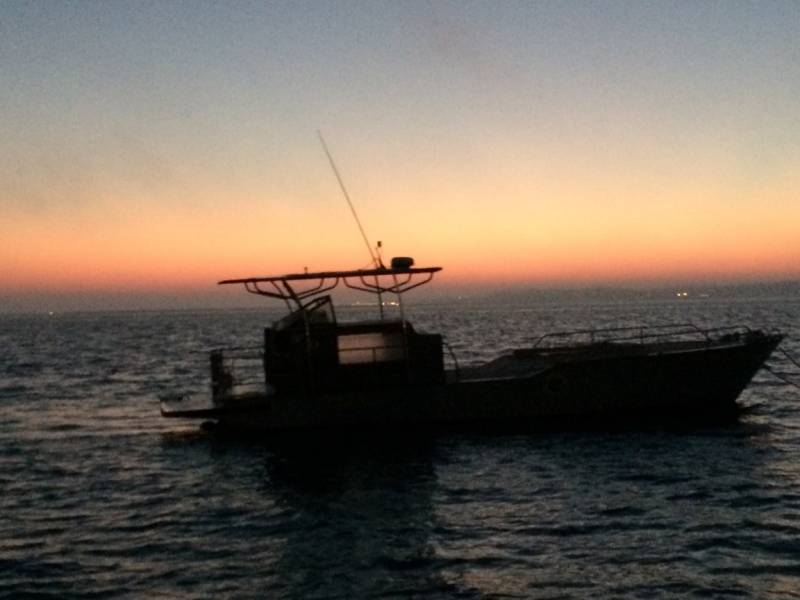 Croisière au coucher  en bateau privatisé sur le bassin d'Arcachon